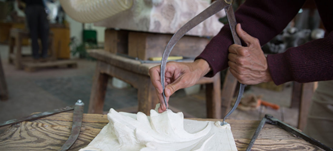 Sculpture sur Pierre